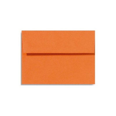 LUX A6 Invitation Envelopes (4 3/4 x 6 1/2) 500/Box Mandarin (EX4875-11-500)