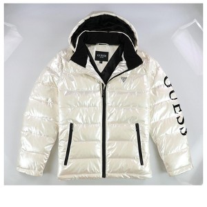 GUESS Mens Holographic Puffer Jacket - 1 of 2