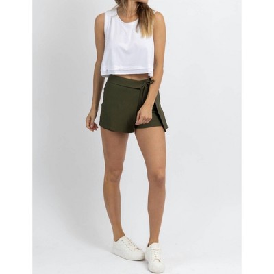Women's GIA SIDE TIE SKORT - Blue Blush