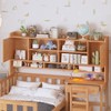 NicBex Twin Size Multifunctional Wood Platform Bed Frame with Practical Storage Bookshelf,Built-in Desk and Matching Chair for Kids/Boys/Girls - 3 of 4