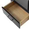 FURNIinspire Bathroom Storage Cabinets Standing Storage Cabinet, Under Sink Organizer, Bathroom Vanity With Ceramic Sink, Black, 15.16"*20.28"*34.84" - 4 of 4