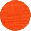 Unique Loom Solid Shag Solid Indoor Woven Area Rug - 2 of 4