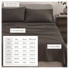 Ultra-Soft Cotton Heathered Melange Jersey Knit Sheet Set - Great Bay Home - 3 of 4