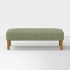 Cushioned Bench - Hearth & Hand™ with Magnolia - 2 of 4