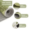 Machine Washable Plaid Checkered Design,Indoor Runners Carpet for Hallway, Entryway Indoor,Entry Laundry - 4 of 4