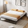 coucheta Bed Frame Heavy Duty Metal Platform Low Profile, Mattress Foundation, No Box Spring Needed - 3 of 4