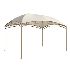 Captiva Designs 10x13 Patio Gazebo with Screened Canopy & Mosquito Netting – Heavy Duty Outdoor Shelter for Lawn and Garden - 1 of 4