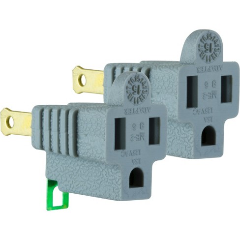 Three Way Grounded Adapter