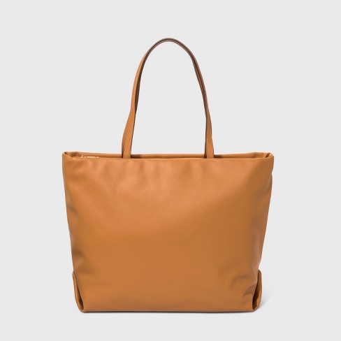 Athleisure Soft Tote Handbag - A New Day™ - image 1 of 3