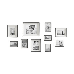 Kate & Laurel All Things Decor (Set of 10) Gibson Wall Photo Frames - 1 of 4