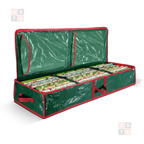 Osto Underbed Gift Wrap Storage Bag And Accessory Organizer Fits