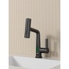 Pull-Out Lift LED Temperature Digital Display Bathroom Basin Faucet - 2 of 4