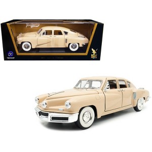 1948 Tucker Torpedo Cream 1/18 Diecast Model Car by Road Signature - 1 of 3