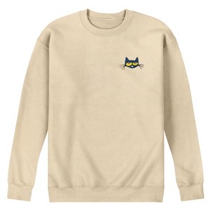 Men's - Pete the Cat - Life Is Groovy Graphic Fleece Sweatshirt - 1 of 4