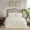 Queen 3pc Vancouver Fitted Bedspread Set Cream : Target