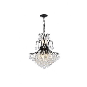 Elegant Lighting Toureg 11 - Light Chandelier in  Black - 1 of 3