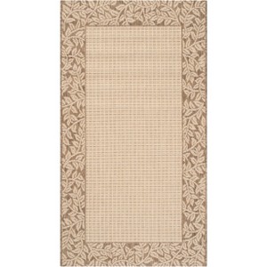 Courtyard CY0727 UV & Stain Resistant Non-Shedding Power Loomed Indoor/Outdoor Rugs - Safavieh - 1 of 4