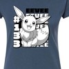 Women's - Pokémon - Eevee Panel Fitted Graphic T-Shirt - 2 of 3
