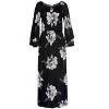 LASCANA Women's Print Cold Shoulder Maxi Dress - image 4 of 4