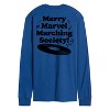 Men's - Marvel - Avengers Merry Marching Society Long Sleeve Graphic T-Shirt - 2 of 4