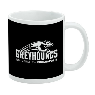 University of Indianapolis Secondary Logo Ceramic Coffee Mug Novelty Gift Mugs for Coffee Tea and Hot Drinks 11oz White