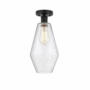 Cindyrella - 1 Light Semi-Flush Mount In Nautiical Style-14.75 Inches Tall and 7 Inches Wide - 1 of 1