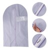 Unique Bargains Dustproof Transparent Window Garment Bag 3 Pcs - 3 of 4