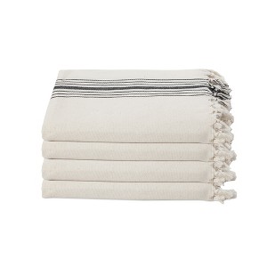 Olive & Linen Allez Turkish Hand / Kitchen Towel Bundle - 1 of 4