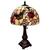 Amora Lighting Tiffany Style Butterflies Table Lamp With Handcrafted Glass 19 Inch High - 4 of 4