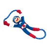 ZippyPaws RopeTugz Dog Toy, Durable Rope for Tugging and Chewing, Plush Body with Squeaker, Marvel Captain America - 4 of 4