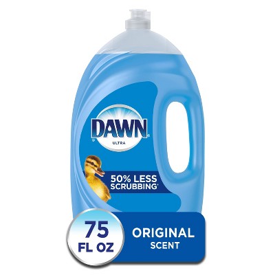 Dawn Ultra Dishwashing Liquid Dish Soap, Original Scent - 75 fl oz