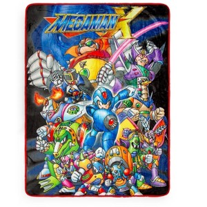 Toynk Mega Man X Fleece Throw Blanket | 45 x 60 Inches - 1 of 4