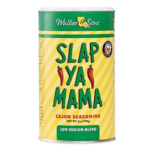 Slap Ya Mama Low Sodium Blend Gluten Free Cajun Seasoning - 6oz - 1 of 4