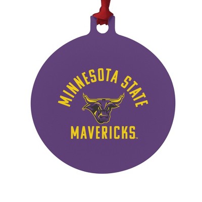 Mankato Mavericks Aluminum Holiday Christmas Tree Ornament