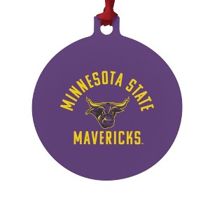 Mankato Mavericks Aluminum Holiday Christmas Tree Ornament - 1 of 4