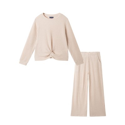 Andy & Evan  Kids  Rib Knit Hacci Set