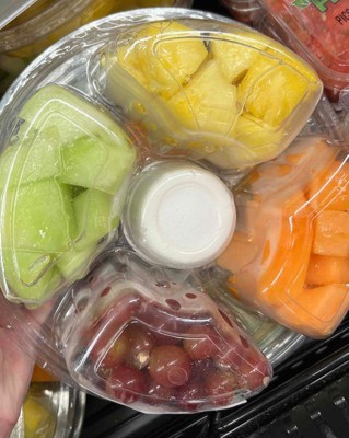 Crazy Fresh Cut Fruit Tray With Dip 2.5lb Target