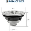 Coucheta Freestanding Single Bowl Utility Sink,Stainless Steel, Commercial w/ Left Workbench, Drawer, Pull-Out Faucet - 2 of 4
