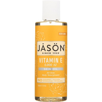 Jason Vitamin E 5,000 I.U. Skin Oil 5,000 Iu 4 Fluid Ounces.