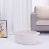 REGALWOVEN Handcrafted Odorless Cotton Rope Decorative Woven Storage Basket with Handle - 4 of 4