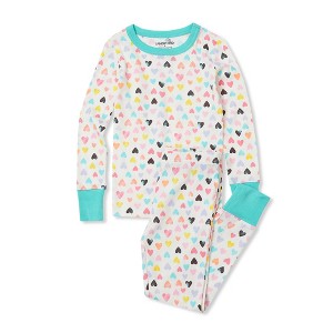 Lands' End Kids Pattern Snug Fit Pajama Set - 1 of 2