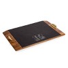 NFL Cincinnati Bengals Covina Acacia Wood and Slate Black with Gold Accents Serving Tray - 2 of 4