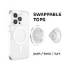 PopSockets Magnetic Phone Grip with MagSafe, Magnetic Adapter Ring Included - Clear - 3 of 4