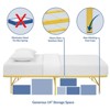 Modway Horizon Twin Bed Frame – Stainless Steel Platform in Bright Yellow Finish, Modern Youth or Guest Bedroom Accent - 3 of 4