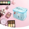 Unique Bargains Portable Large Capacity Travel Makeup Cosmetic Case Organizer Bag 1 Pc - 2 of 4