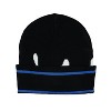 Oreo Dunk Beanie Adult Cookie Embroidered Knit Cuff Beanie Black - 3 of 3