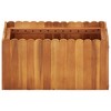 VidaXL Garden Raised Bed 19.6Inchx11.8Inchx9.8Inch Solid Acacia Wood - 2 of 4