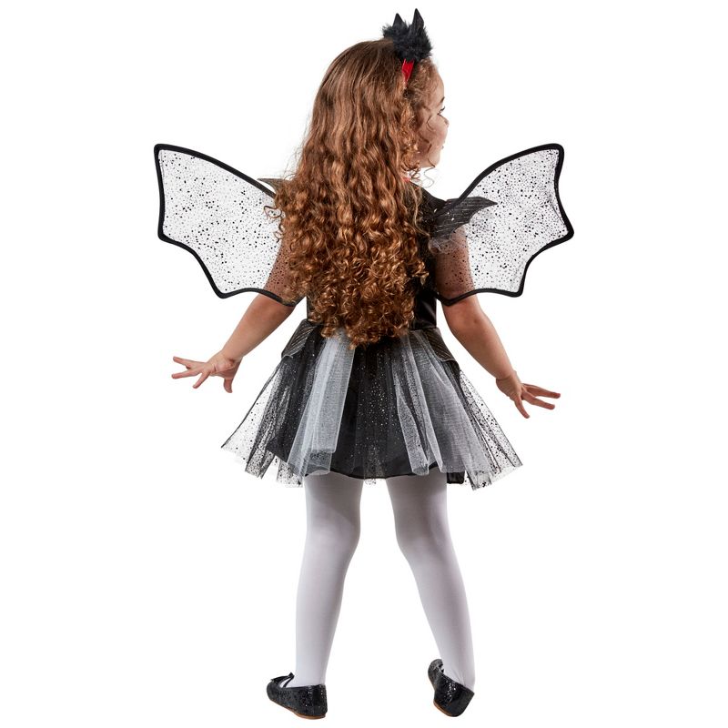 Rubies Halloween Bat Girl's Toddler Costume, 2 of 3