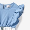 PATPAT Mommy and Me Dresses Matching Set Ruffle Flutter Short Sleeve Floral Dress Mom Baby Girl  Boho Midi Dresses. - 4 of 4