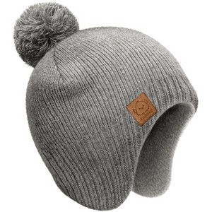 KeaBabies Muff Baby Beanie, Baby Hat for Boys, Girls, Toddler Hat